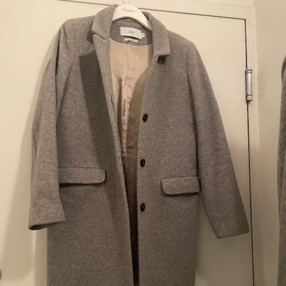 Closed Denim Brand - Grey Wool Coat